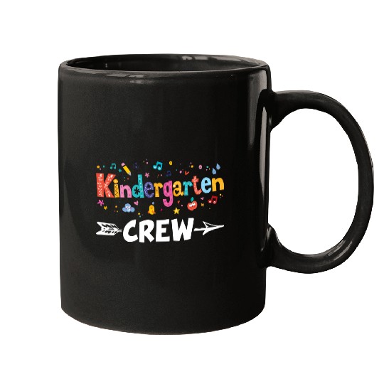 Kindergarten Crew Teacher Team Kinder squad Mugs