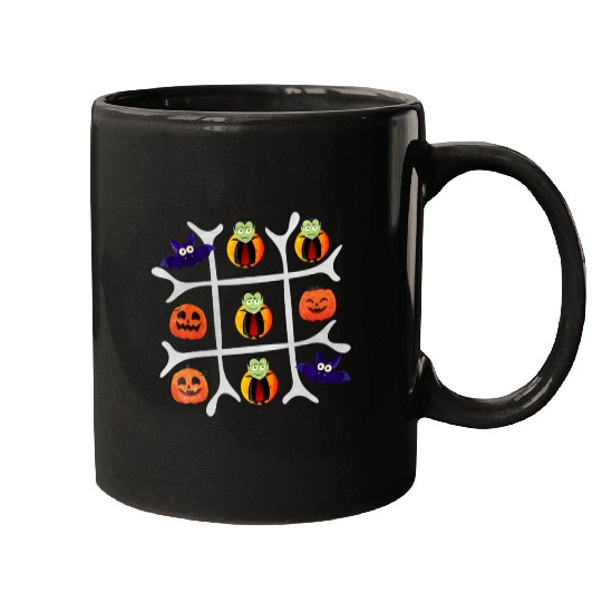 Tic Tac Toe Vampire Wins Mugs