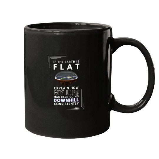 FLAT EARTH Mugs