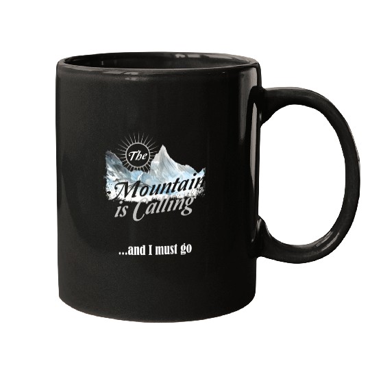 Hiking Mountain is Calling Hike Vintage Mugs