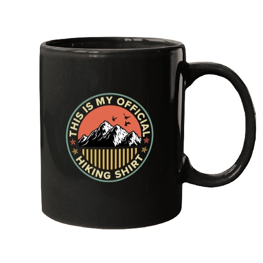 This is my Official Hiking Mugs Wanderlust