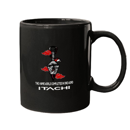 The anime world completes in one word Itachi Mugs