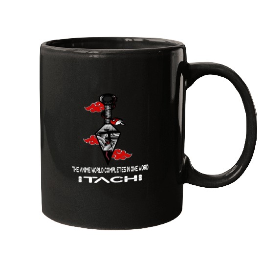 The anime world completes in one word Itachi Mugs