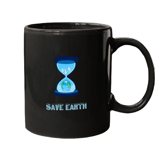 Vintage Save Planet Save Earth Distress gift Mugs