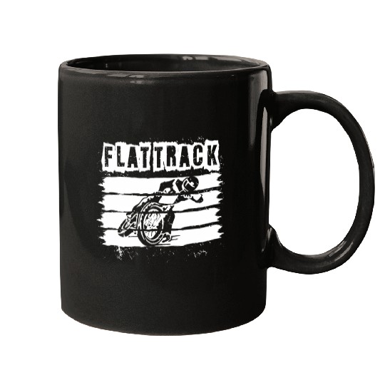 Flat Track Motorcycle Dirt Track Speedway Mugs