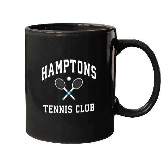 Hamptons Tennis Club Preppy New York Montauk Varsi Mugs