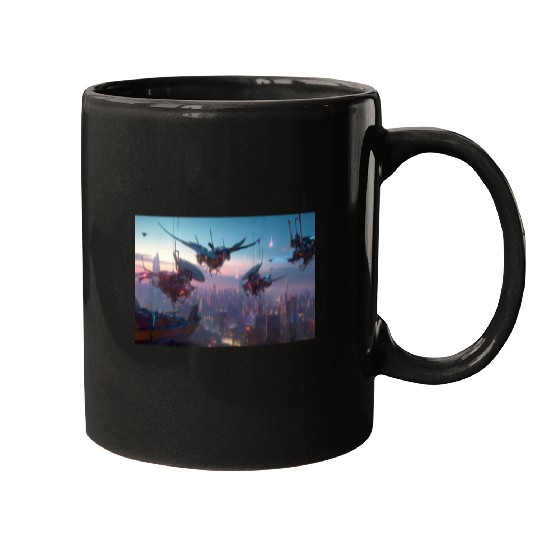 The Future is in Flight Mugs