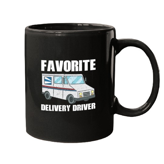 Favorite Delivery Driver Costume Mugs