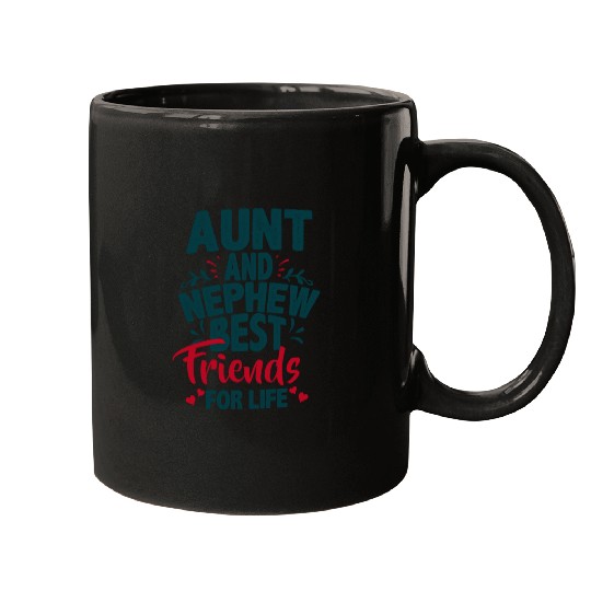 Aunt And Nephew Best Friends Mugs