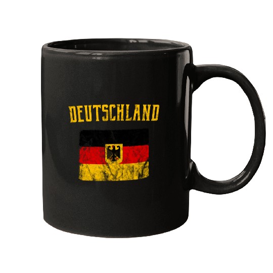 Deutschland German Flag Mugs