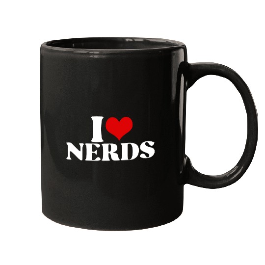 i love nerds Mugs
