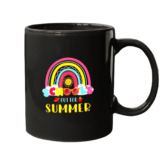 Last Day Of School Schools Out For Summer Teacher Mugs