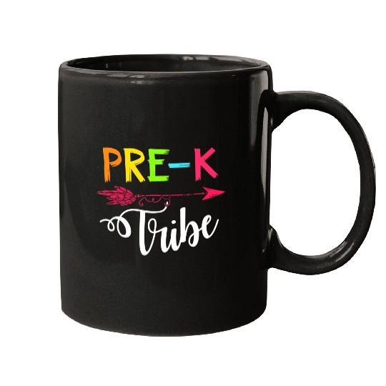 Team Pre K Teacher Tribe Back To School Mugs