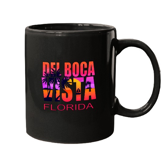 Del Boca Vista Retirement Community Novelty Mugs