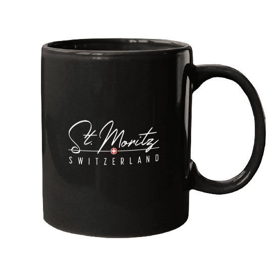 St Moritz Switzerland For Mugs