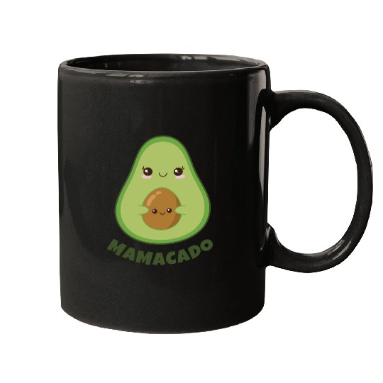 Mamacado Announcement Pregnant Avocado Pregnancy Mugs
