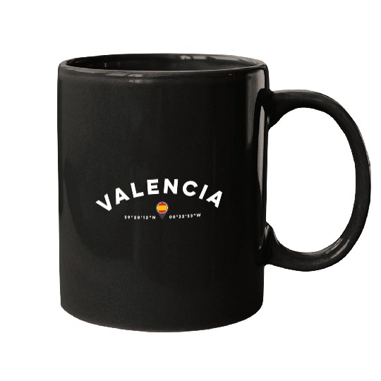 Valencia Spain Mugs