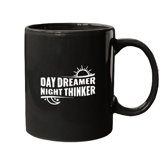 Day Dreamer Night Thinker Mugs