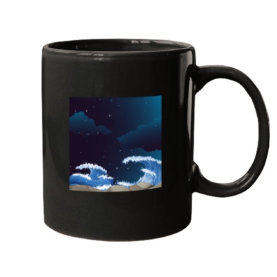 Nice overnight waves Mugs