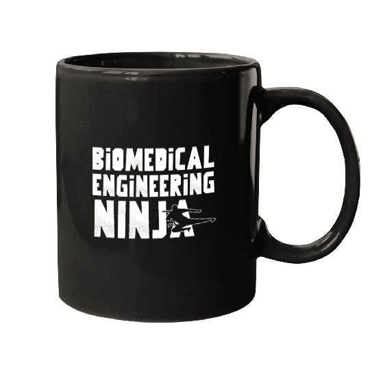 Biomedical Engineer Ninja Engineering Mugs