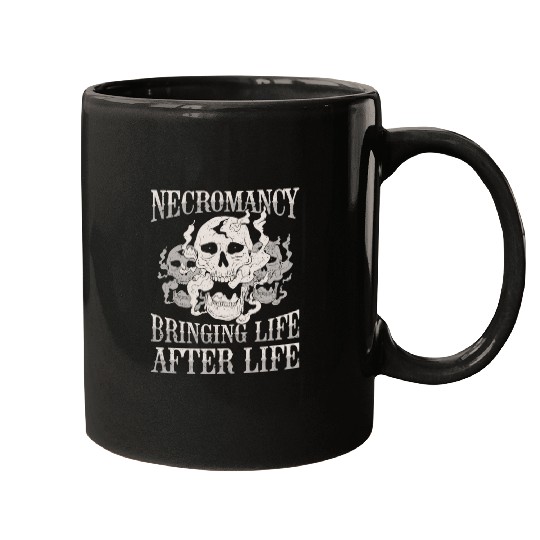 Necromancy Bringing Life After Life Necromancer Mugs