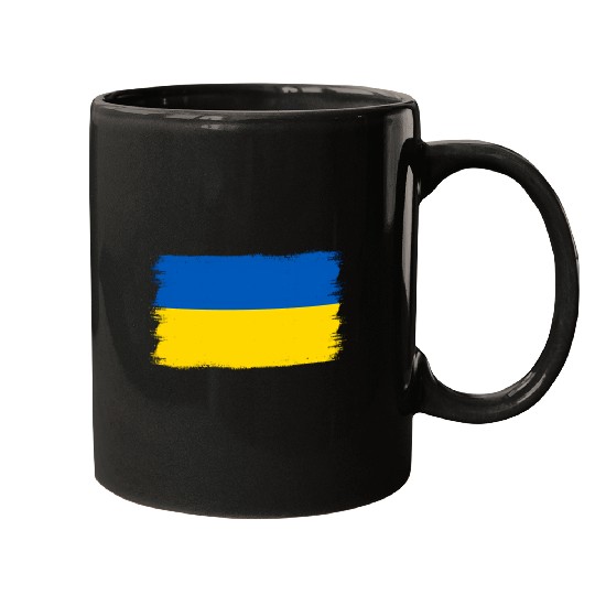 Ukrainian Flag Ukraine Mugs