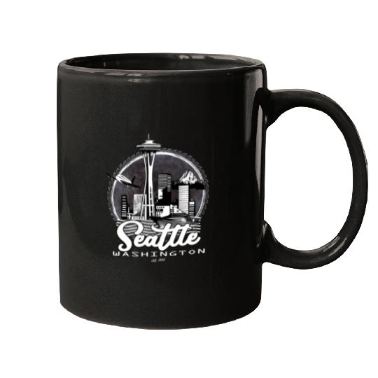 Seattle Pacific Northwest Emerald City Mugs