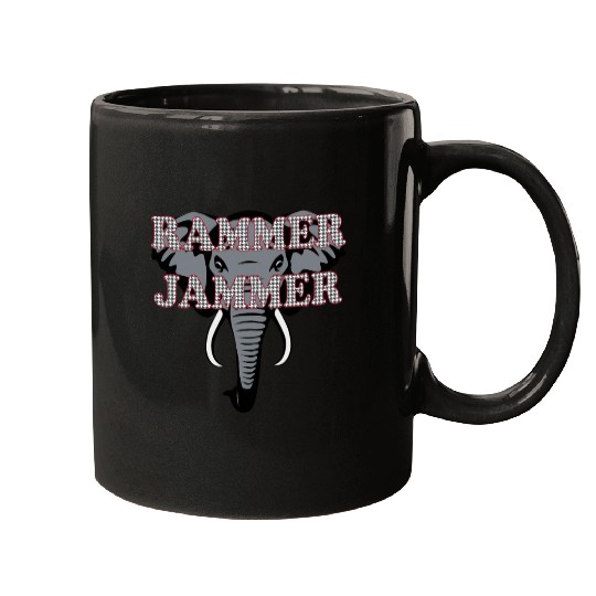 Albm Rammer Jammer Houndstooth Elephant Tide Mugs