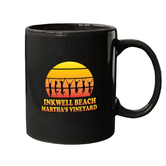 Inkwell Beach Oak Bluffs Martha'S Vineyard Ma Mugs