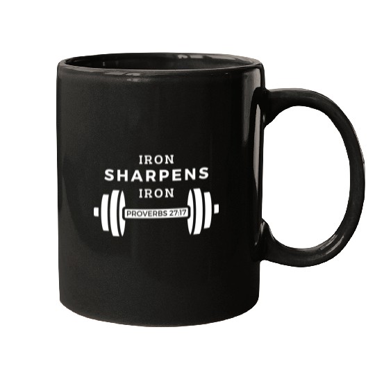 Iron Sharpens Iron (Proverbs 27:17) Mugs