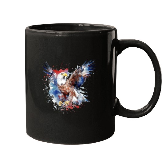 Eagle 4Th July Independent Day Mugs