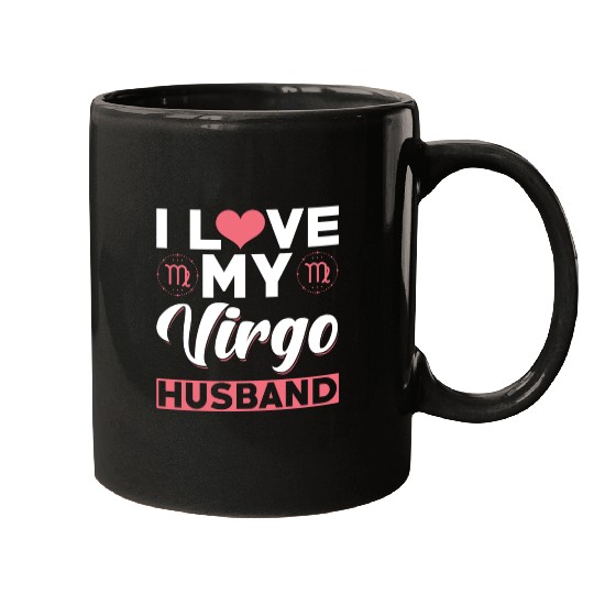 I love my Virgo Husband Mugs