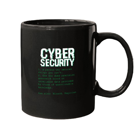 Cybersecurity Expert Programming Definition Mugs