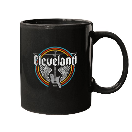 Cleveland Ohio Rock Music Mugs