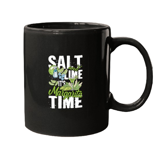 Salt And Lime It'S Margarita Time Pub Crawl Pytime Mugs