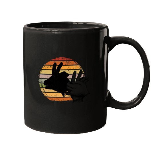 Animal Shadows goat Mugs