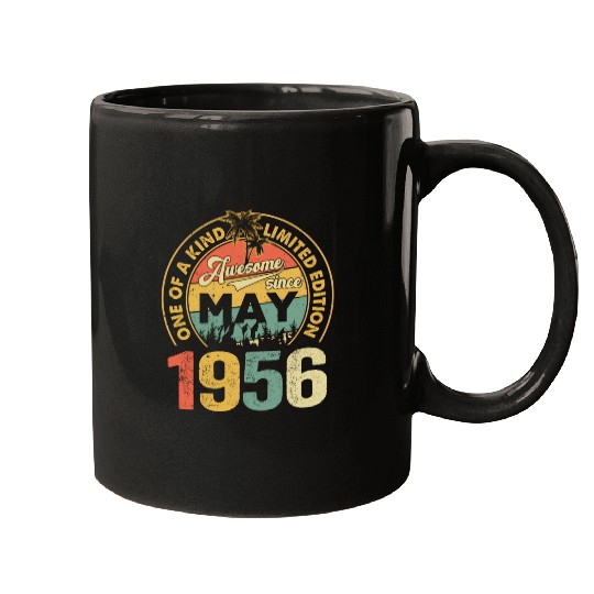 Vintage 67 Years Old May 1956 67Th Mugs