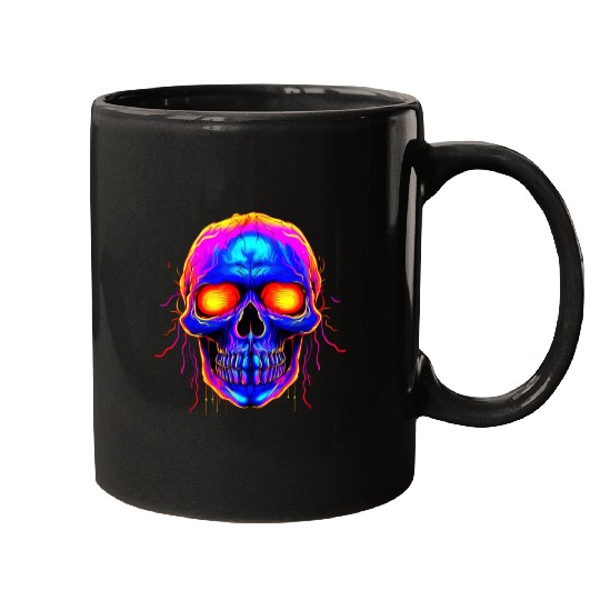 Embrace the Macabre: Gothic Skull Punk Mugs
