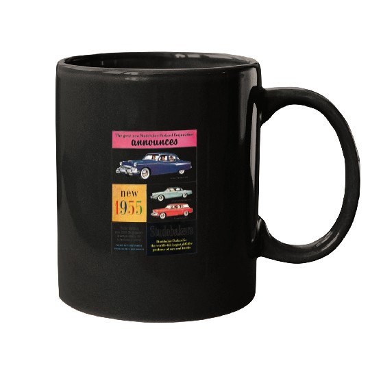 STUDEBAKER PACKARD 1950s AD PRESIDENT COMMANDER Mugs