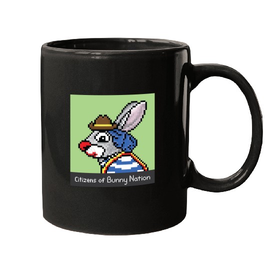 Citizens of Bunny Nation NFT #16 Artwork Mugs