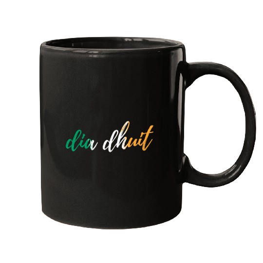 Dia Dhuit Irish Hello Greetings Mugs