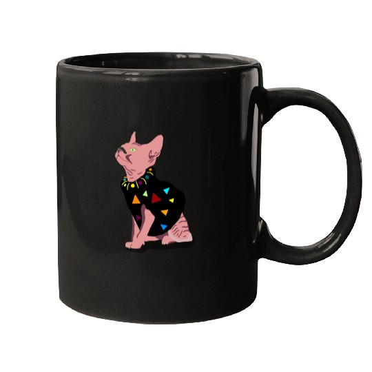 pink cute cat meowed funny meowdy cowboy for you Mugs