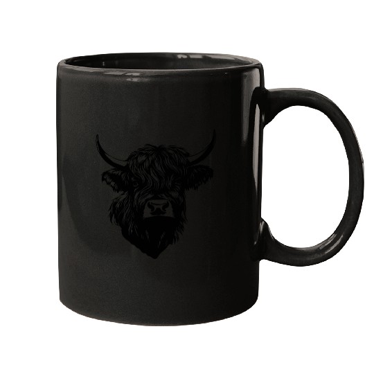 Scottish Highland Cow Mugs