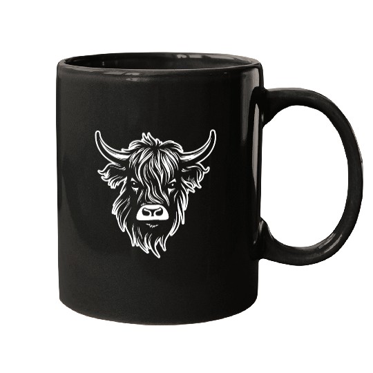 Scottish Highland Cow Mugs