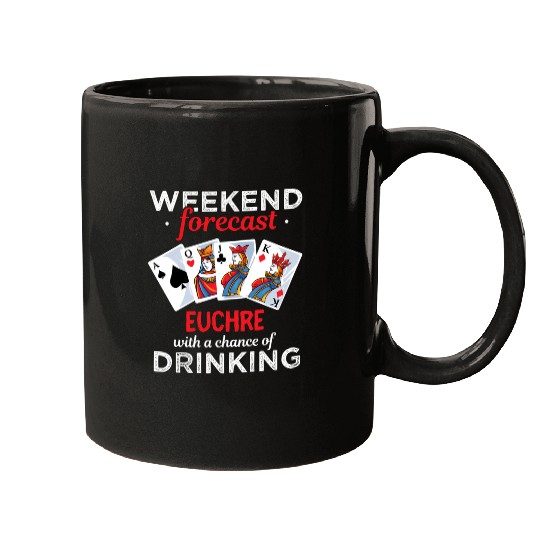 Euchre Player - Euchre Drinking Card Game Mugs