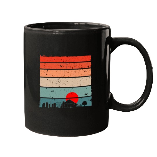 Vintage Tokyo city Mugs