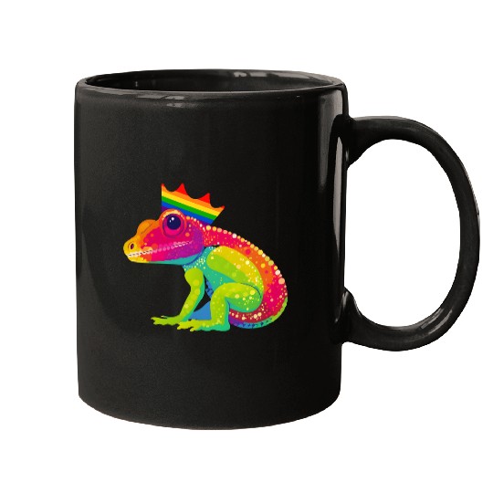Gay Pride Gecko Mugs