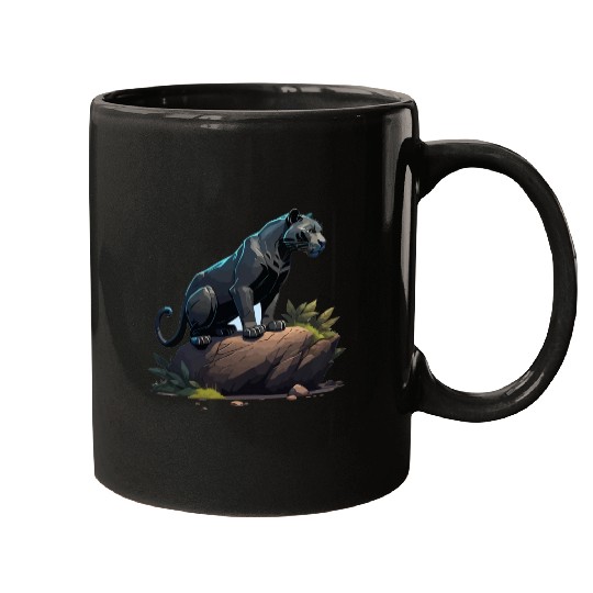 black panther Mugs