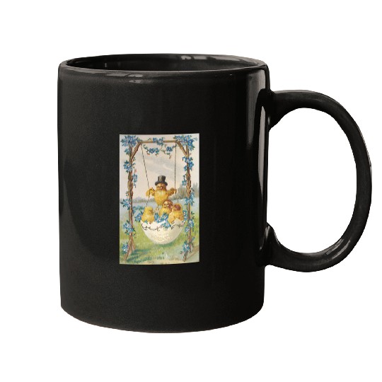 Vintage Easter Card Mugs
