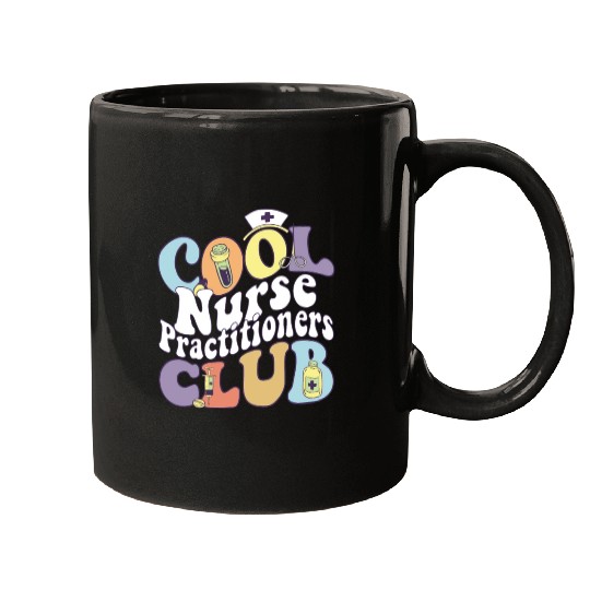 Cool Nurse Practitioners Club RN Registered Nurse Mugs